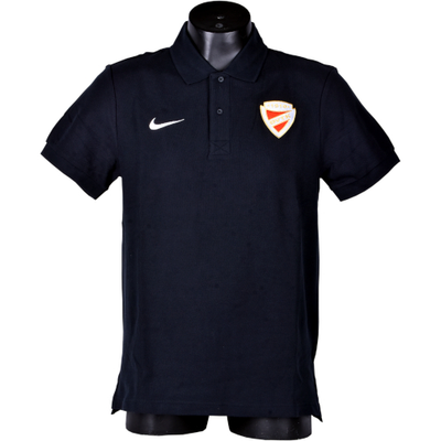 Nike galléros fekete póló