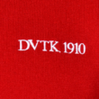 DVTK Special - piros, V-nyakú kötött pulóver
