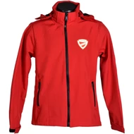 Piros softshell kabát