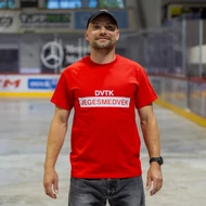  DVTK Jegesmedvék - felnőtt piros póló - 2025