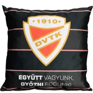 Fekete mez mintájú kispárna