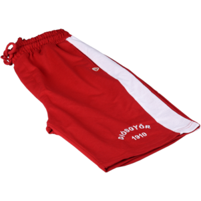 DVTK Special - piros-fehér rövidnadrág, hímzéssel