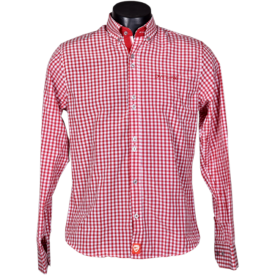 DVTK Special - piros-fehér kockás ing