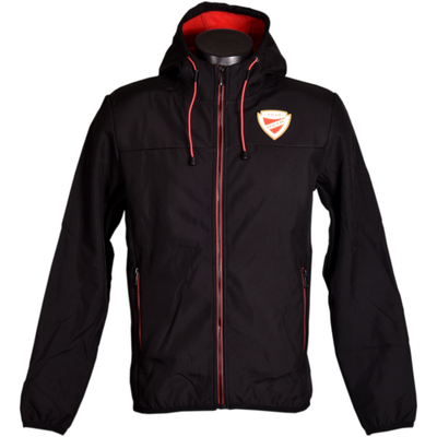Fekete softshell kabát