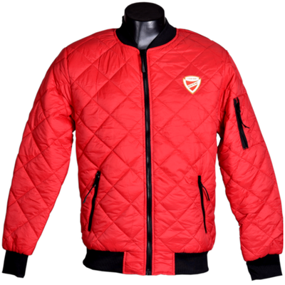 Piros bomber dzseki