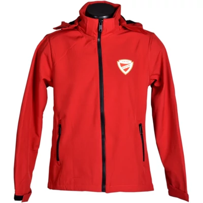 Piros softshell kabát