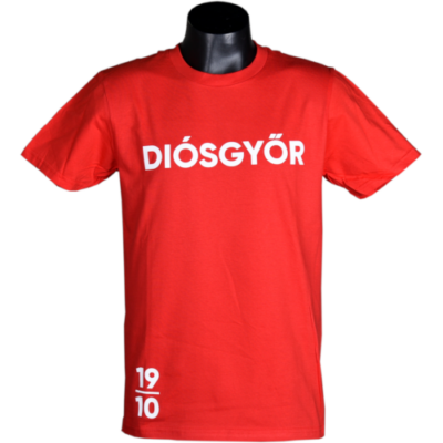 Felnőtt - Diósgyőr - 1910 feliratos - piros póló