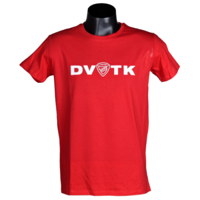 Felnőtt - DVTK feliratos - piros póló