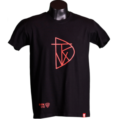 Felnőtt - minimal DVTK feliratos, fekete színű póló
