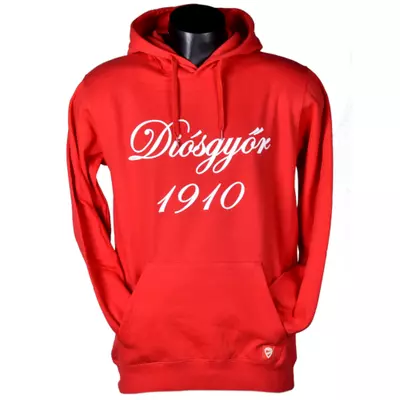 Piros kapucnis pulóver - Diósgyőr 1910