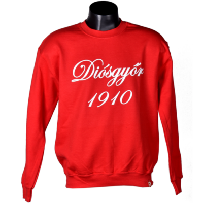 Piros környakas pulóver - Diósgyőr 1910