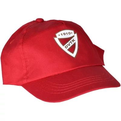 Gyermek DVTK címeres baseball sapka - piros