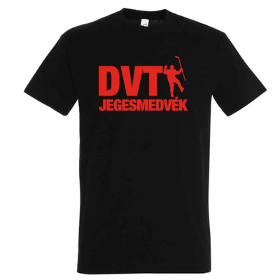 DVTK Jegesmedvék - fekete póló 