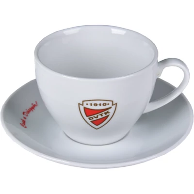 DVTK cappuccinos csésze, tányérral